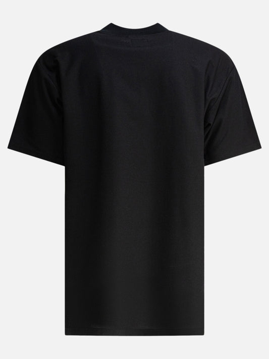 Mock neck t-shirts Logo  Black - Needles Men | PLP | VIETTI Online Store | 2

