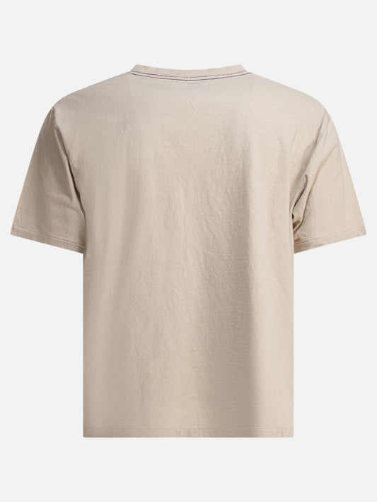Crewneck t-shirts Logo  Beige - Needles Men | PLP | VIETTI Online Store | 2
