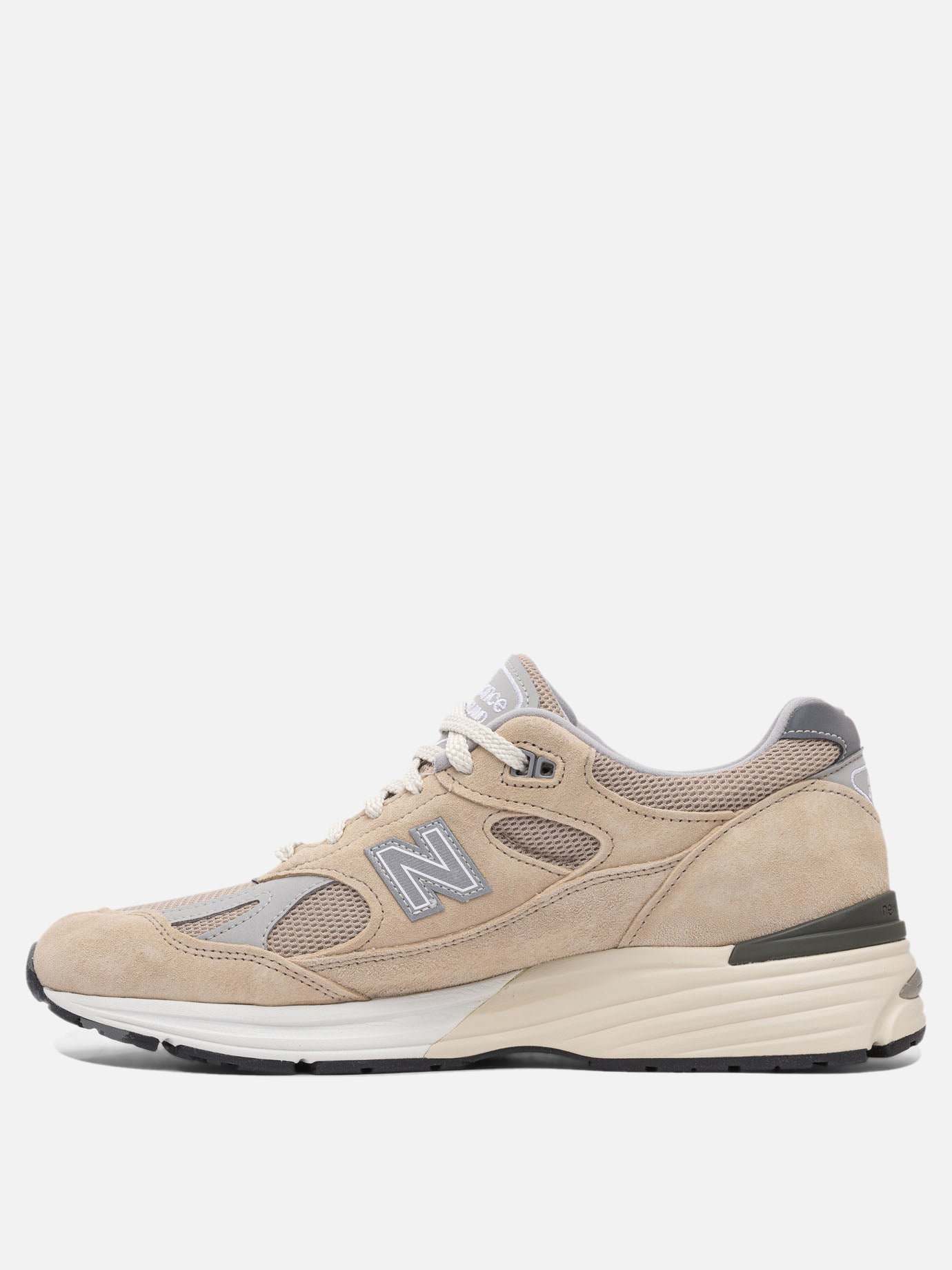 Sneaker basse 90% suede 10% mesh - 100% rubber  Beige - New Balance Uomo | PDP | VIETTI Online Store | Zoom-Modal_3
