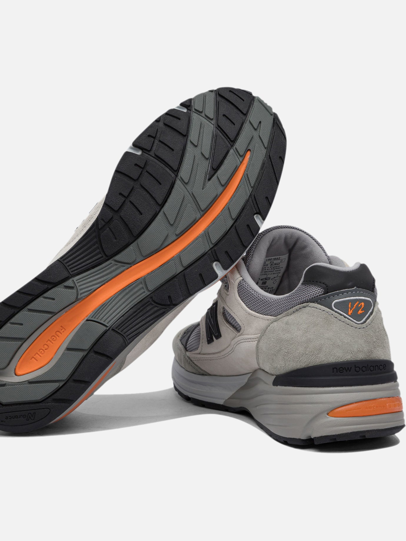 Low top sneakers 70% leather 30% mesh - 100% rubber  Grey - New Balance Men | PDP | VIETTI Online Store | Zoom-Modal_5
