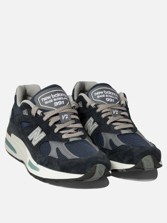 Low top sneakers 50% mesh 50% leather - 100% rubber  Blue - New Balance Men | PLP | VIETTI Online Store | 2
