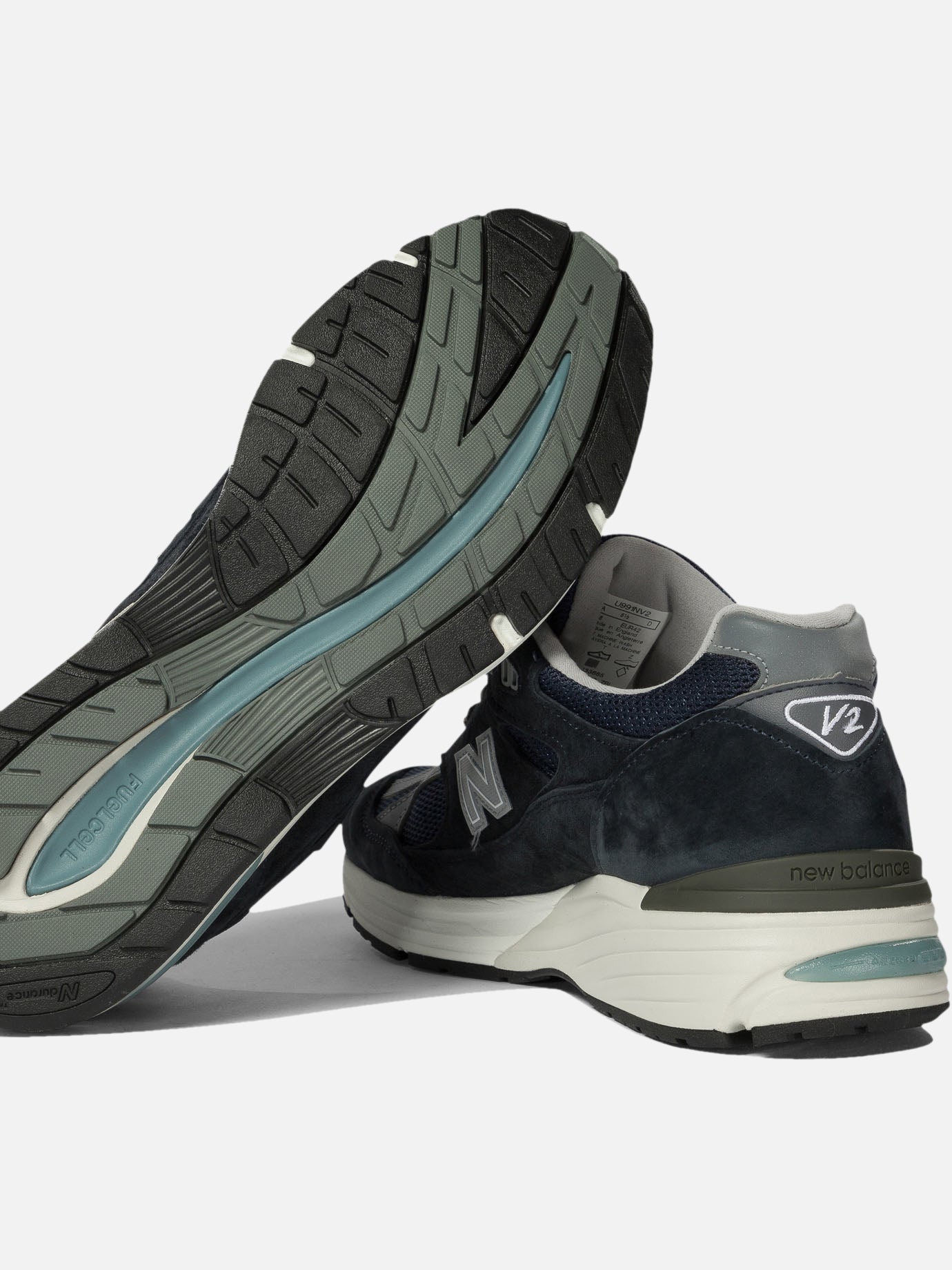 Low top sneakers 50% mesh 50% leather - 100% rubber  Blue - New Balance Men | PDP | VIETTI Online Store | Zoom-Modal_5
