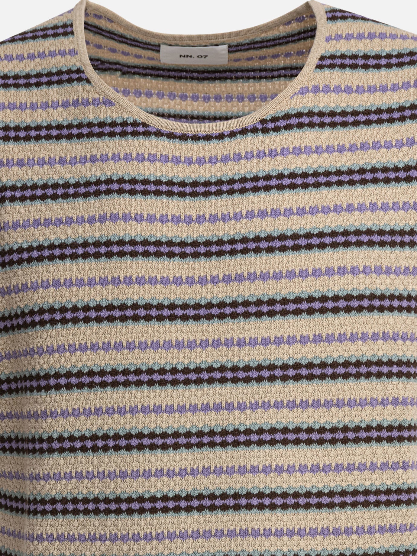 Canotte Textured knit  Beige - NN.07 Uomo | PDP | VIETTI Online Store | Zoom-Modal_3
