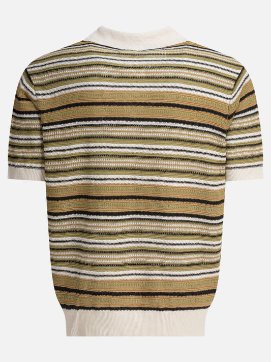 Polo shirts without buttons Striped  Green - NN.07 Men | PLP | VIETTI Online Store | 2

