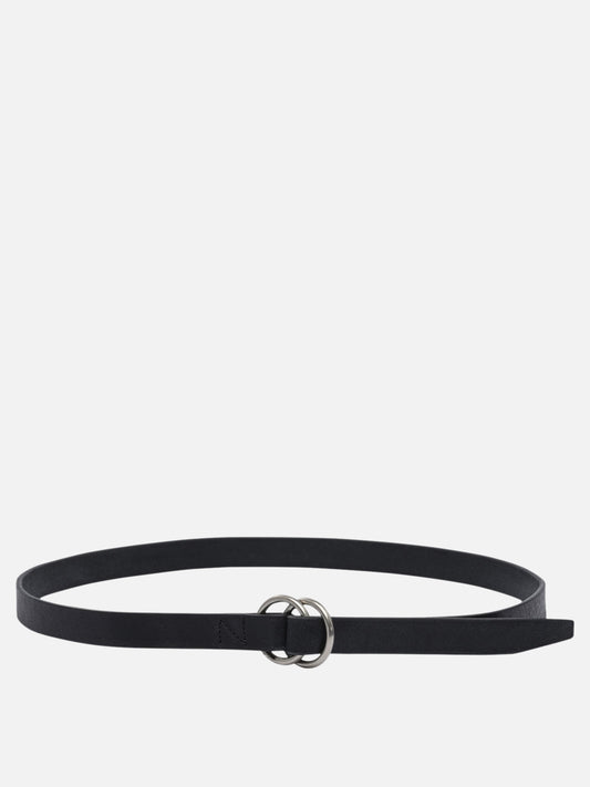Leather belts 100% cow leather  Black - nonnative Men | PLP | VIETTI Online Store 
