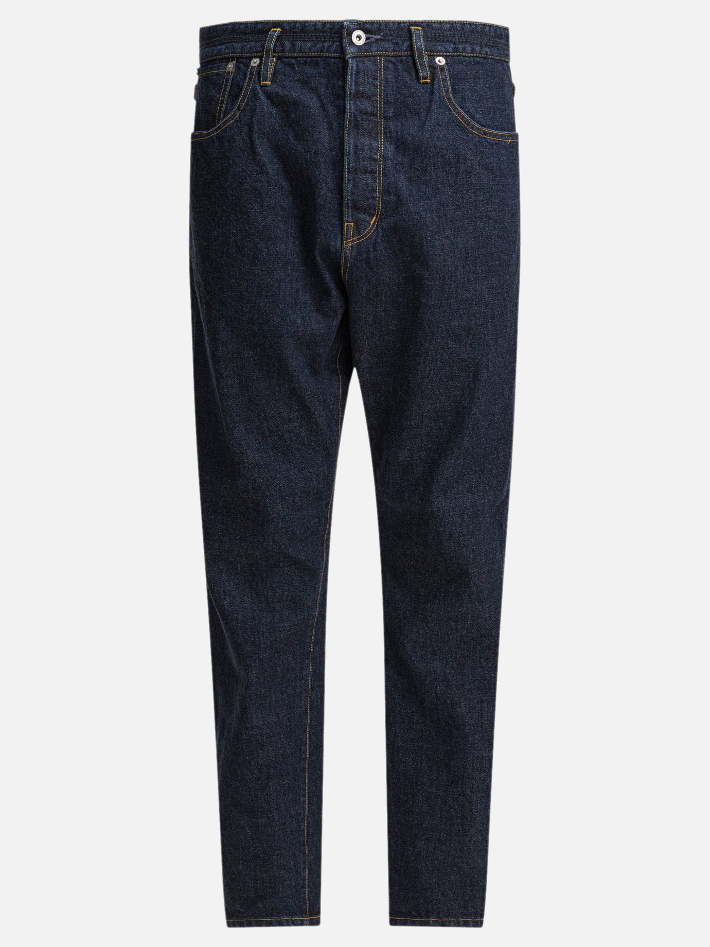 Straight-leg jeans Solid colour  Blue - nonnative Men | PDP | VIETTI Online Store | thumbnail