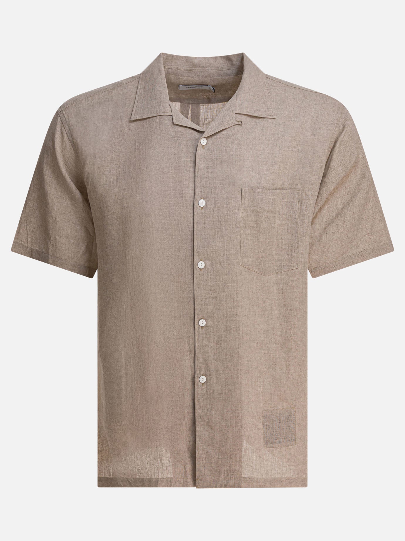 Camicie casual Solid colour  Beige - nonnative Uomo | PDP | VIETTI Online Store | Zoom-Modal
