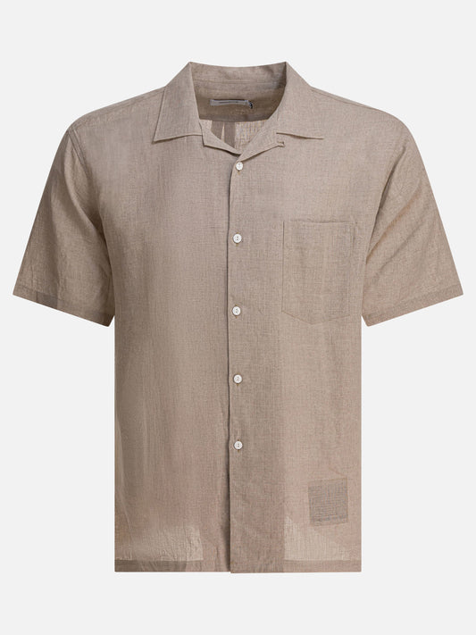 Camicie casual Solid colour  Beige - nonnative Uomo | PLP | VIETTI Online Store 
