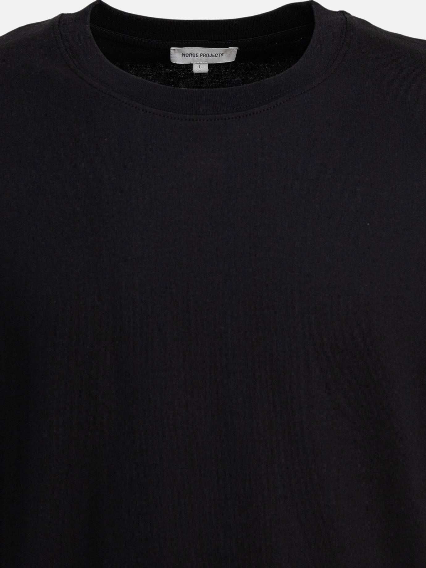 T-shirt girocollo Solid colour  Nero - Norse Projects Uomo | PDP | VIETTI Online Store | thumbnail_3