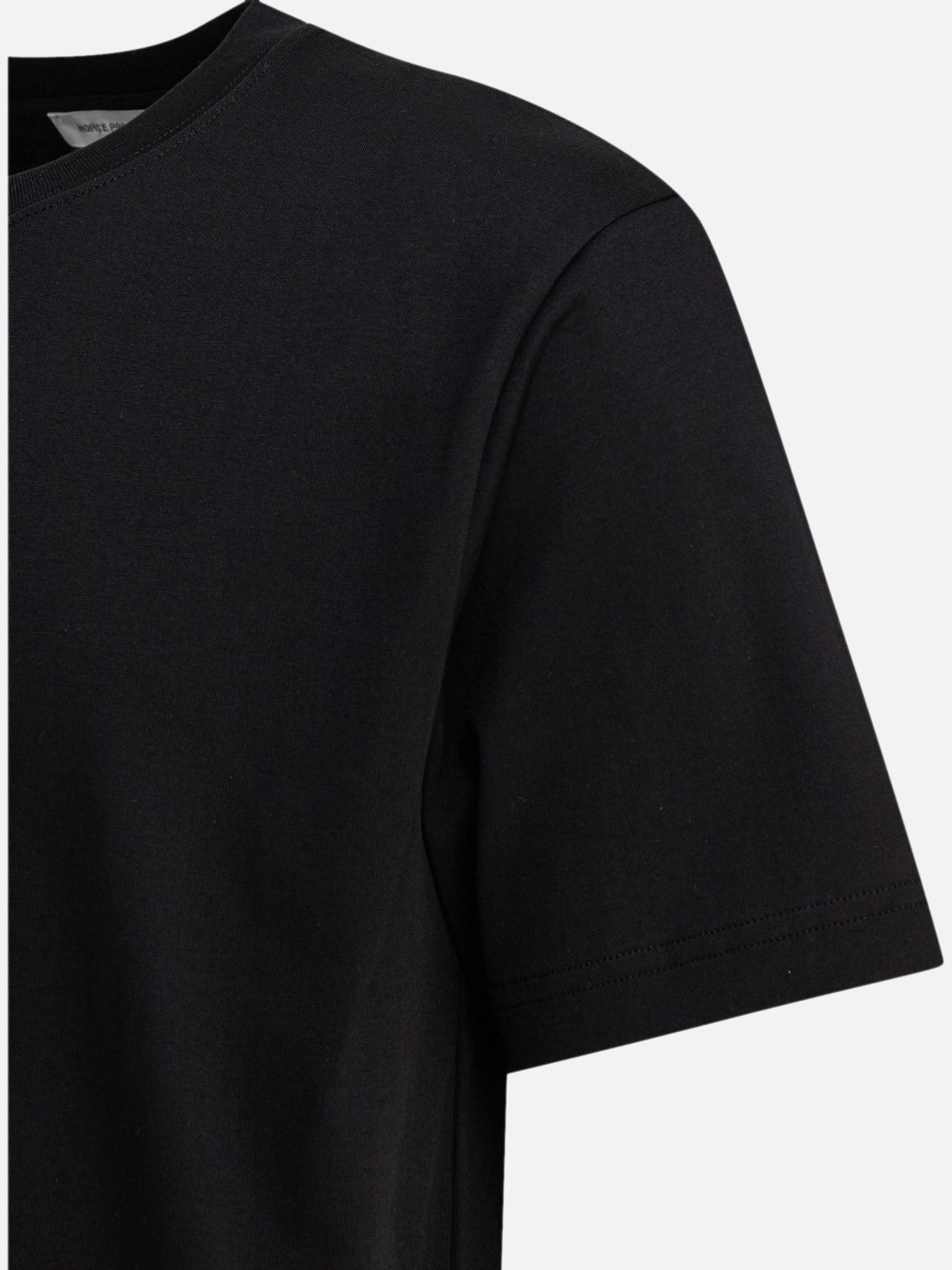 T-shirt girocollo Solid colour  Nero - Norse Projects Uomo | PDP | VIETTI Online Store | thumbnail_4
