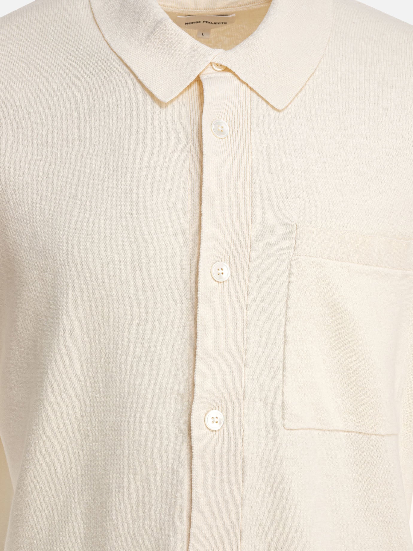 Casual shirts Solid colour  White - Norse Projects Men | PDP | VIETTI Online Store | thumbnail_3
