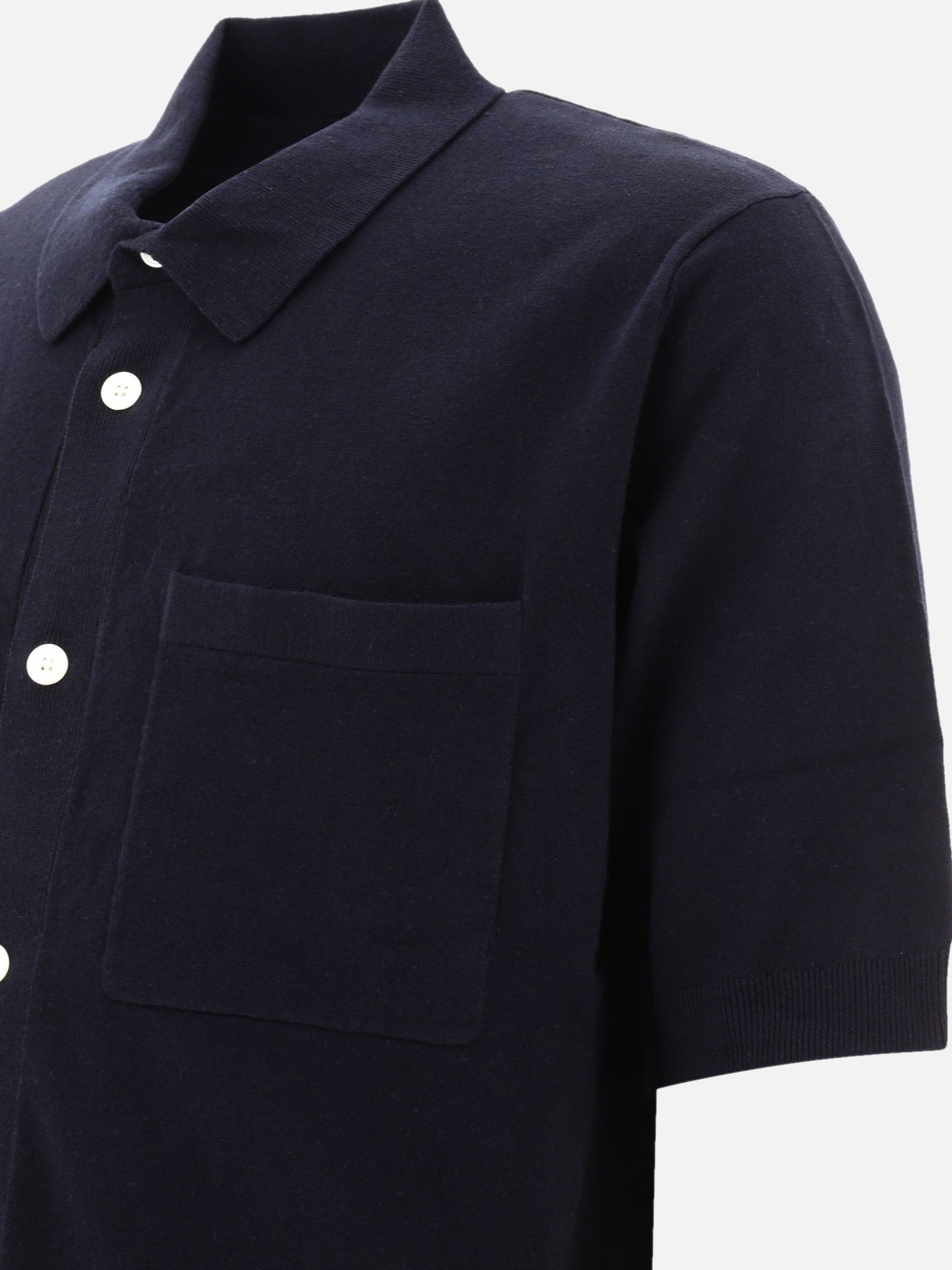 Camicie casual Solid colour  Blu - Norse Projects Uomo | PDP | VIETTI Online Store | thumbnail_4