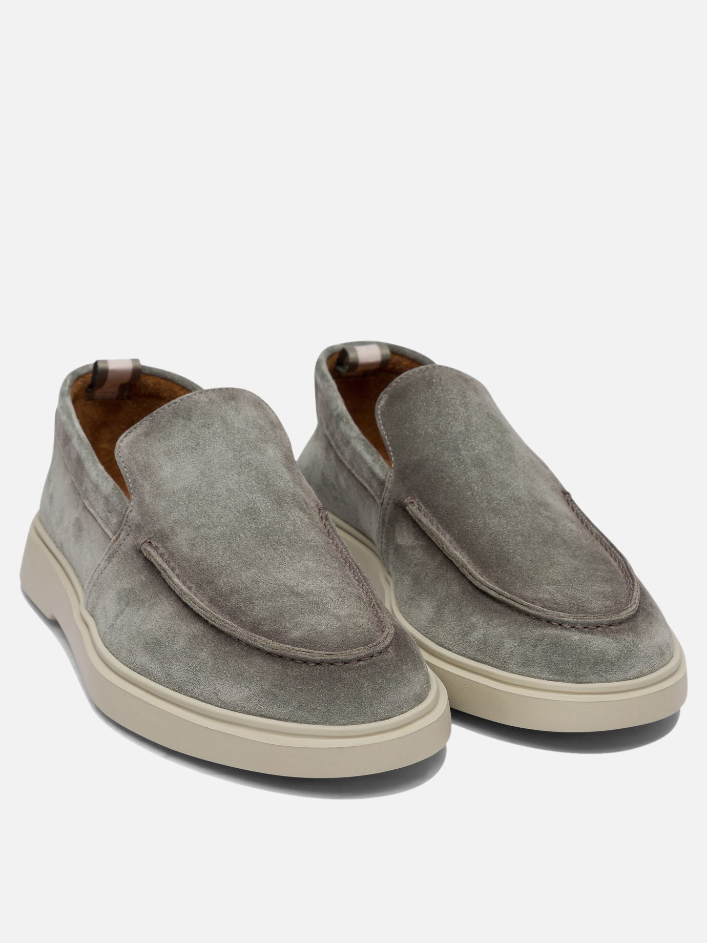 Mocassini 100% calf leather - 100% rubber  Grigio - Officine Creative Uomo | PDP | VIETTI Online Store | Zoom-Modal_2
