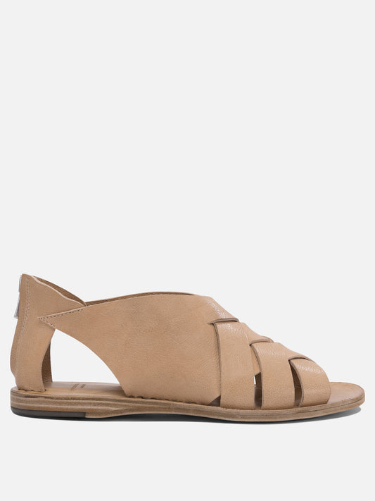 Sandali bassi 100% leather - 100% leather  Marrone - Officine Creative Donna | PLP | VIETTI Online Store 
