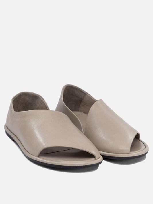 Sandali bassi 100% leather - 100% rubber  Nero - Officine Creative Donna | PLP | VIETTI Online Store | 2
