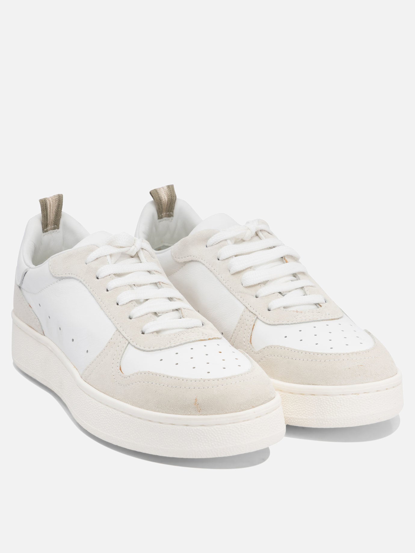 Low top sneakers 100% leather - 100% rubber  White - Officine Creative Women | PDP | VIETTI Online Store | thumbnail_2