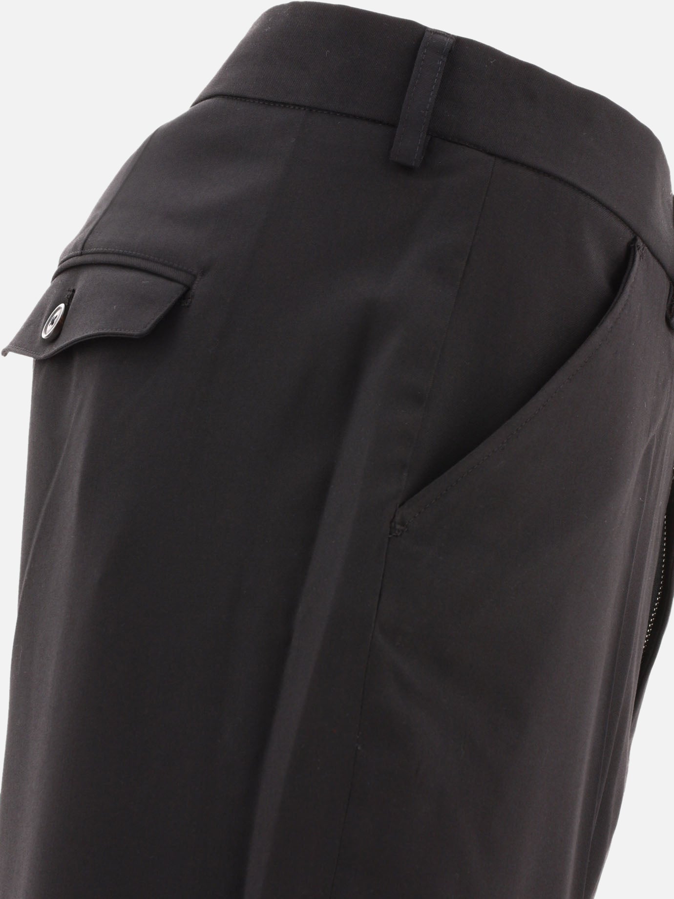 Leisure trousers Solid colour  Black - Our Legacy Men | PDP | VIETTI Online Store | thumbnail_4