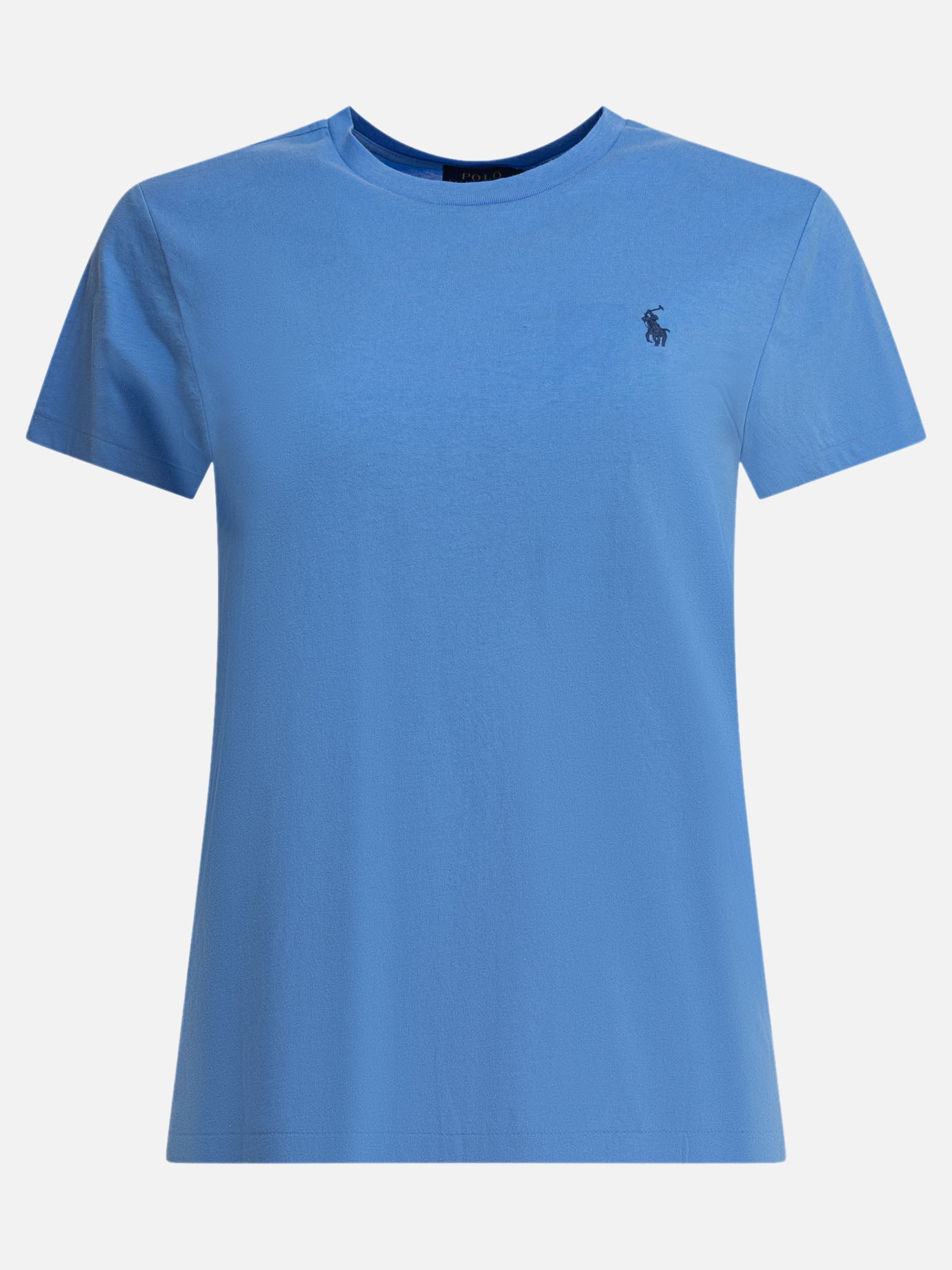 Crewneck t-shirts Logo  Light blue - Polo Ralph Lauren Women | PDP | VIETTI Online Store | Zoom-Modal
