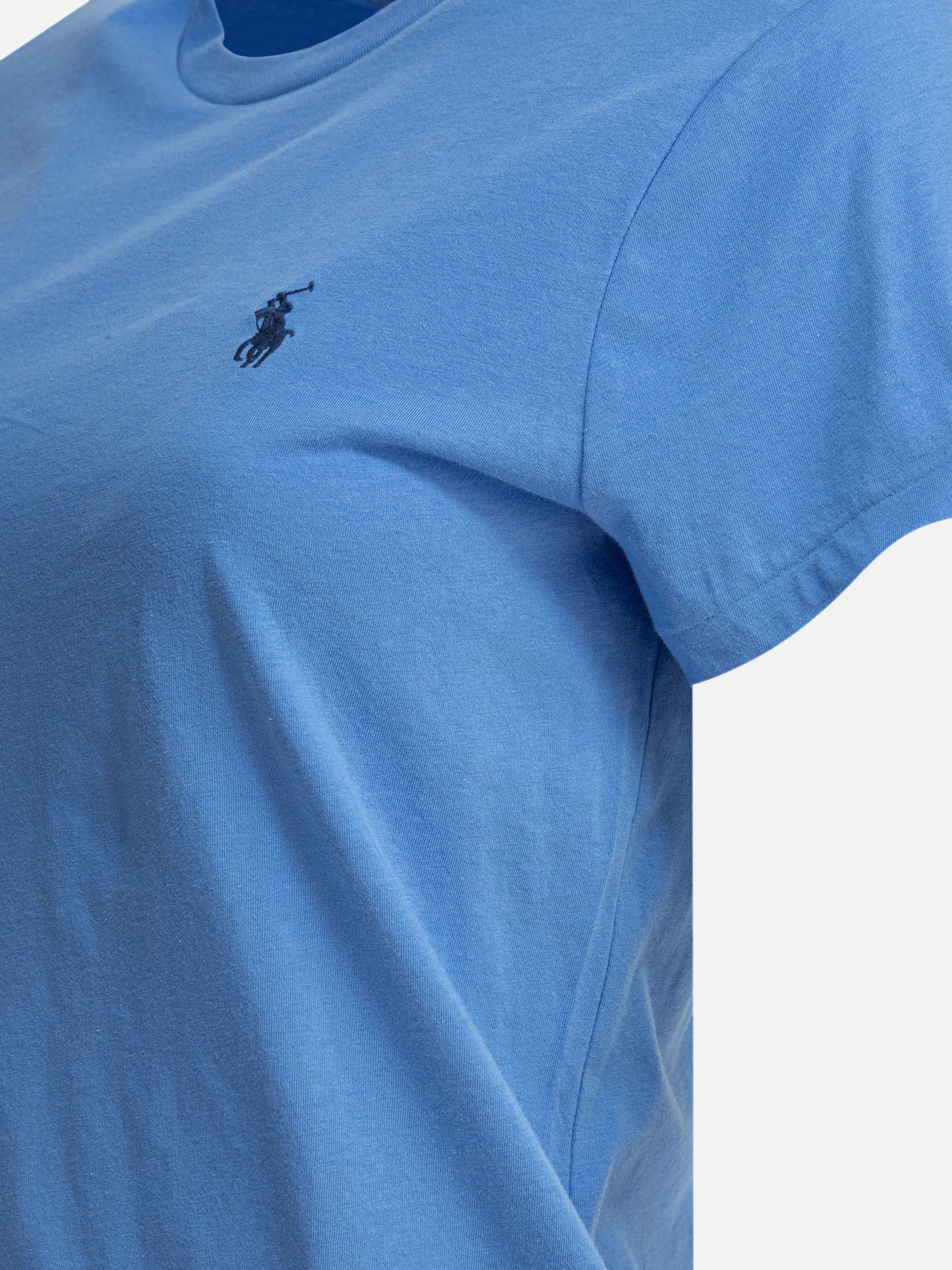 Crewneck t-shirts Logo  Light blue - Polo Ralph Lauren Women | PDP | VIETTI Online Store | thumbnail_4