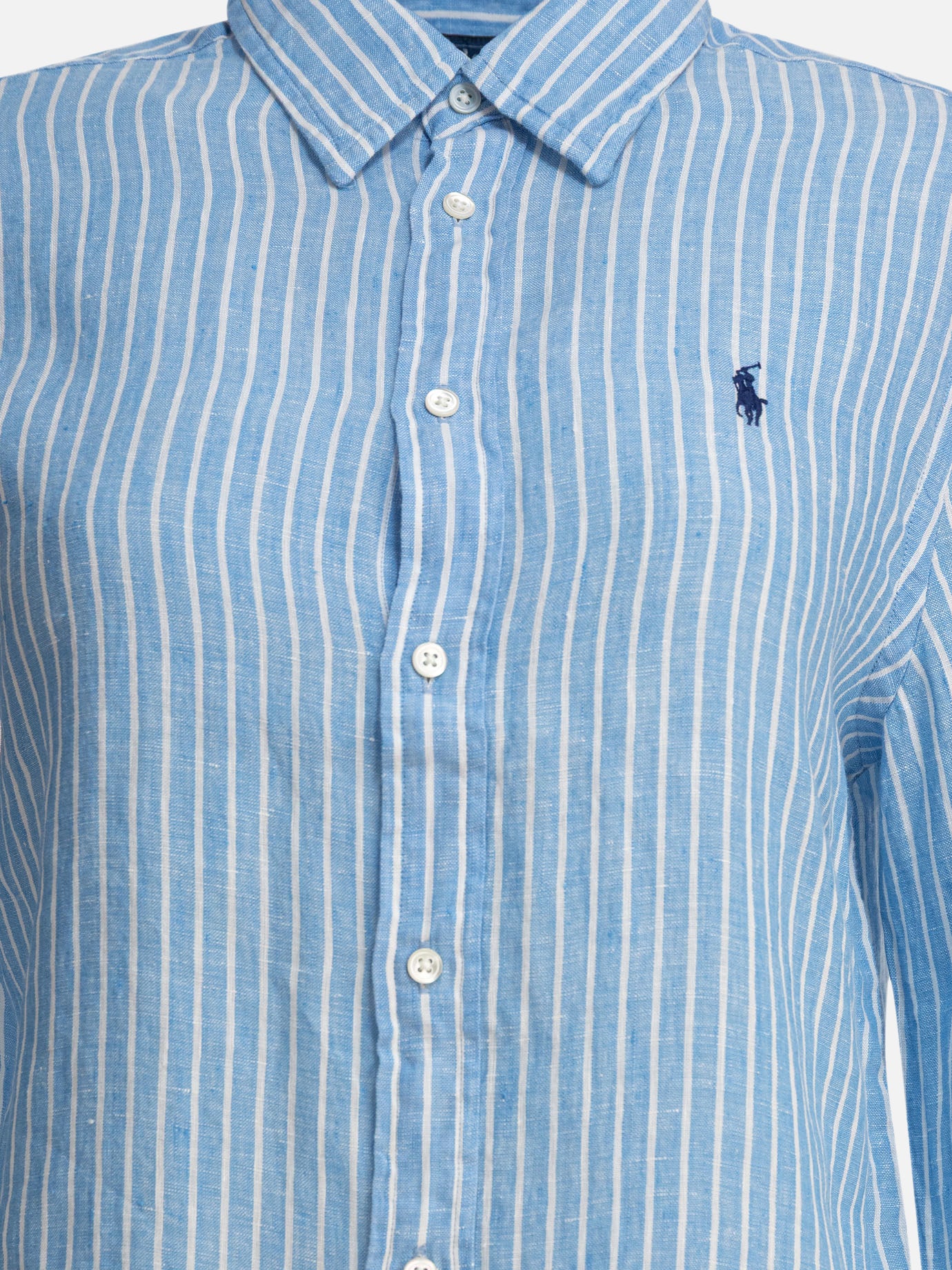 Camicie casual Striped  Azzurro - Polo Ralph Lauren Donna | PDP | VIETTI Online Store | thumbnail_3