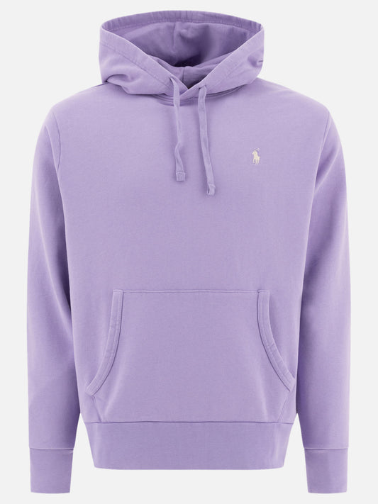 Polo Ralph Lauren Cotton loopback hoodie 18107963_S Purple 1