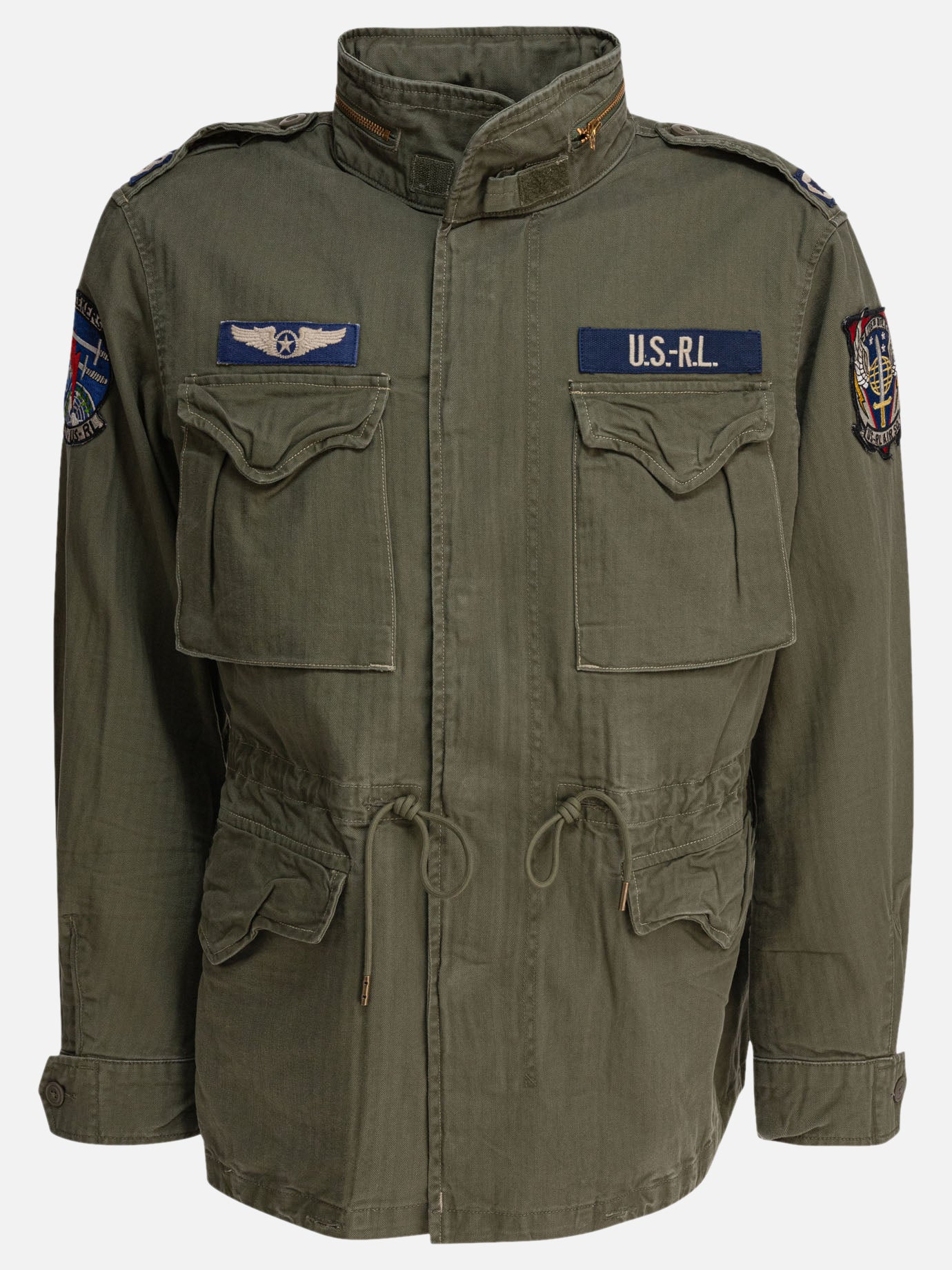 Giacche leggere & Trapuntate Solid colour  Verde - Polo Ralph Lauren Uomo | PDP | VIETTI Online Store | Zoom-Modal
