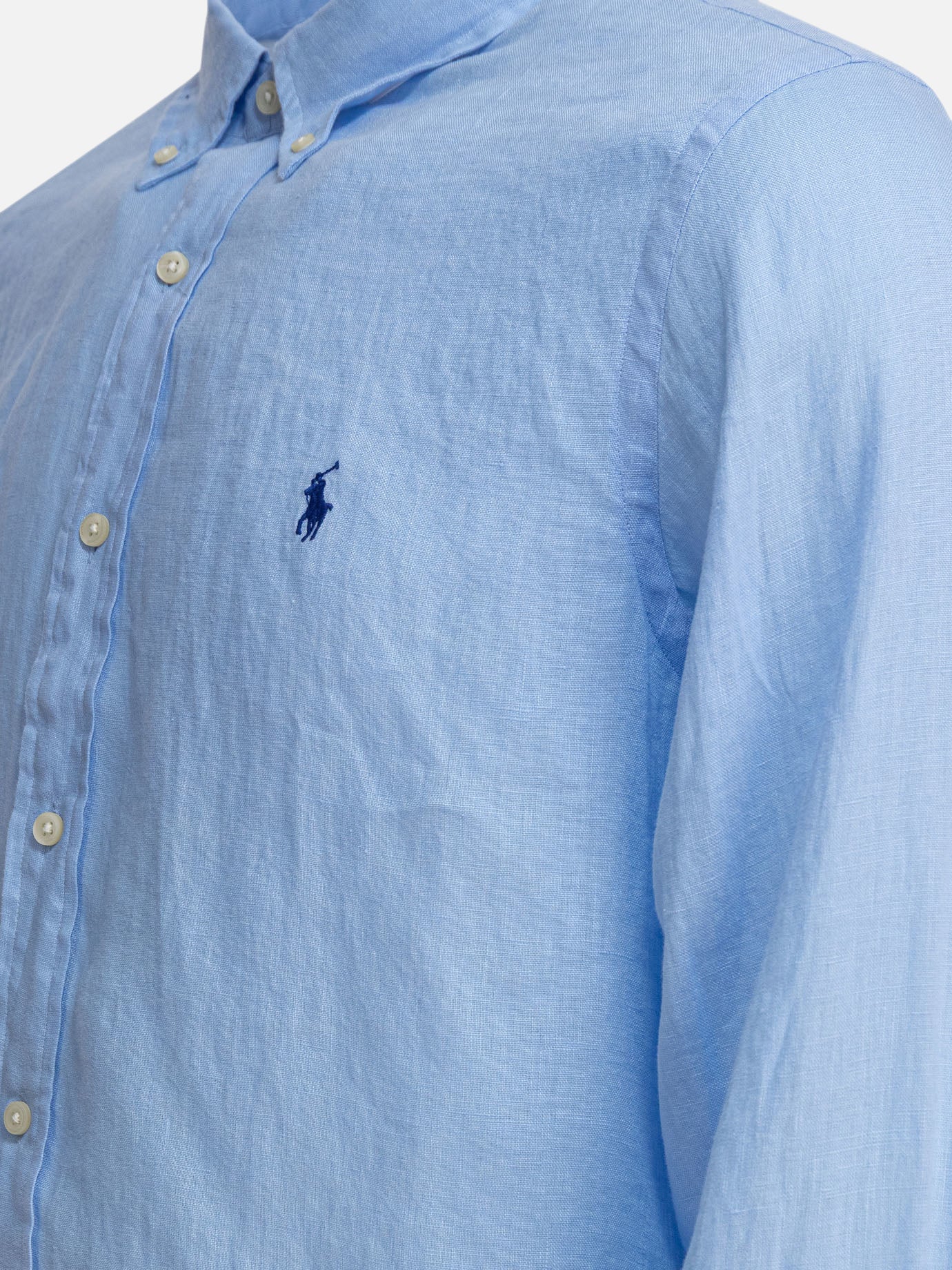 Casual shirts Solid colour  Blue - Polo Ralph Lauren Men | PDP | VIETTI Online Store | Zoom-Modal_4
