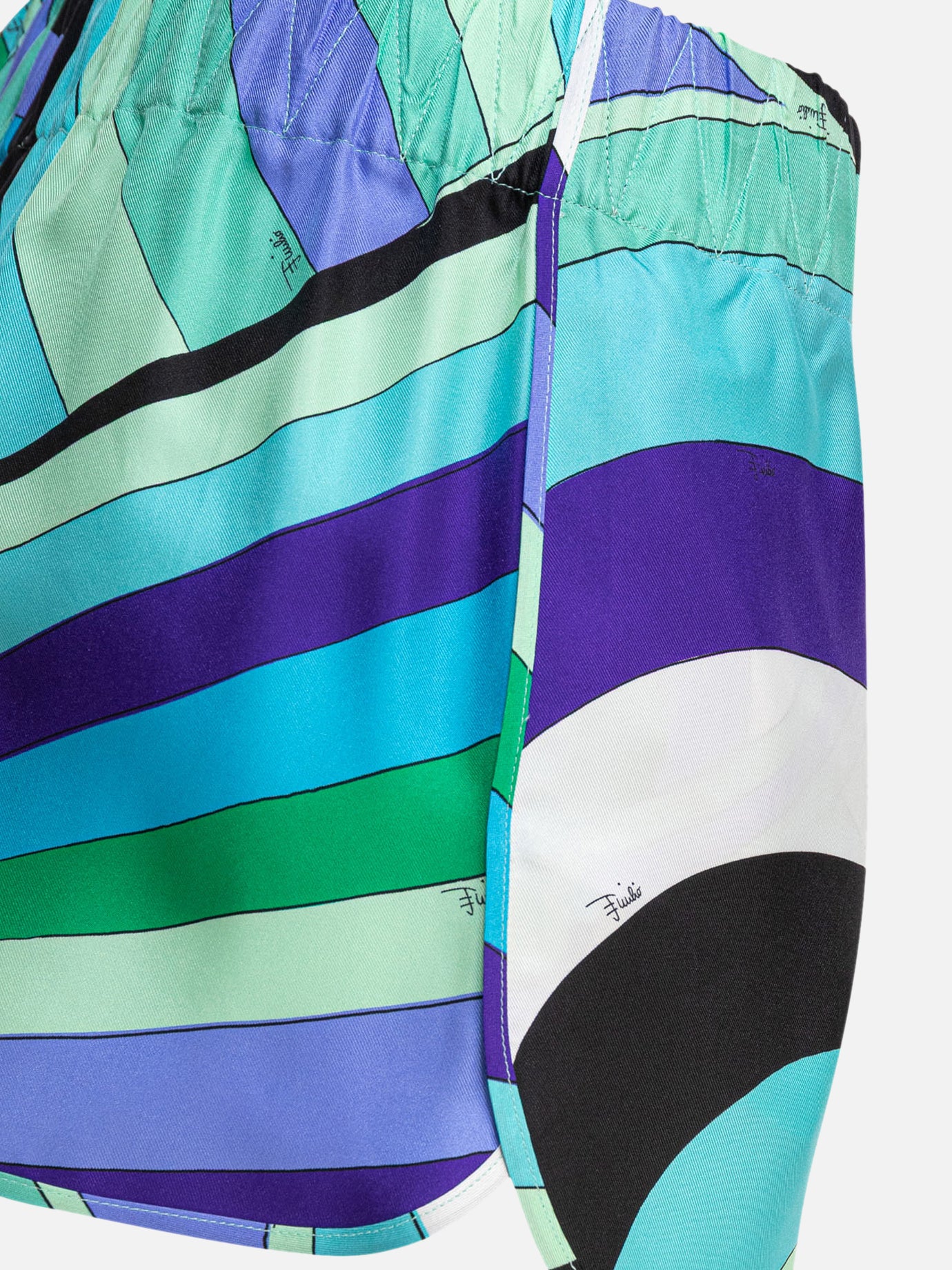 Short con lacci Print  Blu - Pucci Donna | PDP | VIETTI Online Store | thumbnail