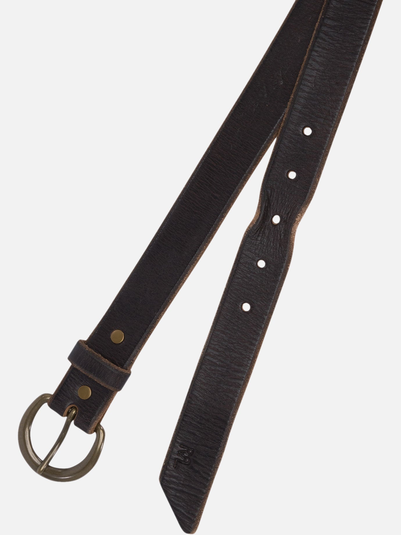Cinture in pelle 100% cow leather  Marrone - RRL by Ralph Lauren Uomo | PDP | VIETTI Online Store | thumbnail_2