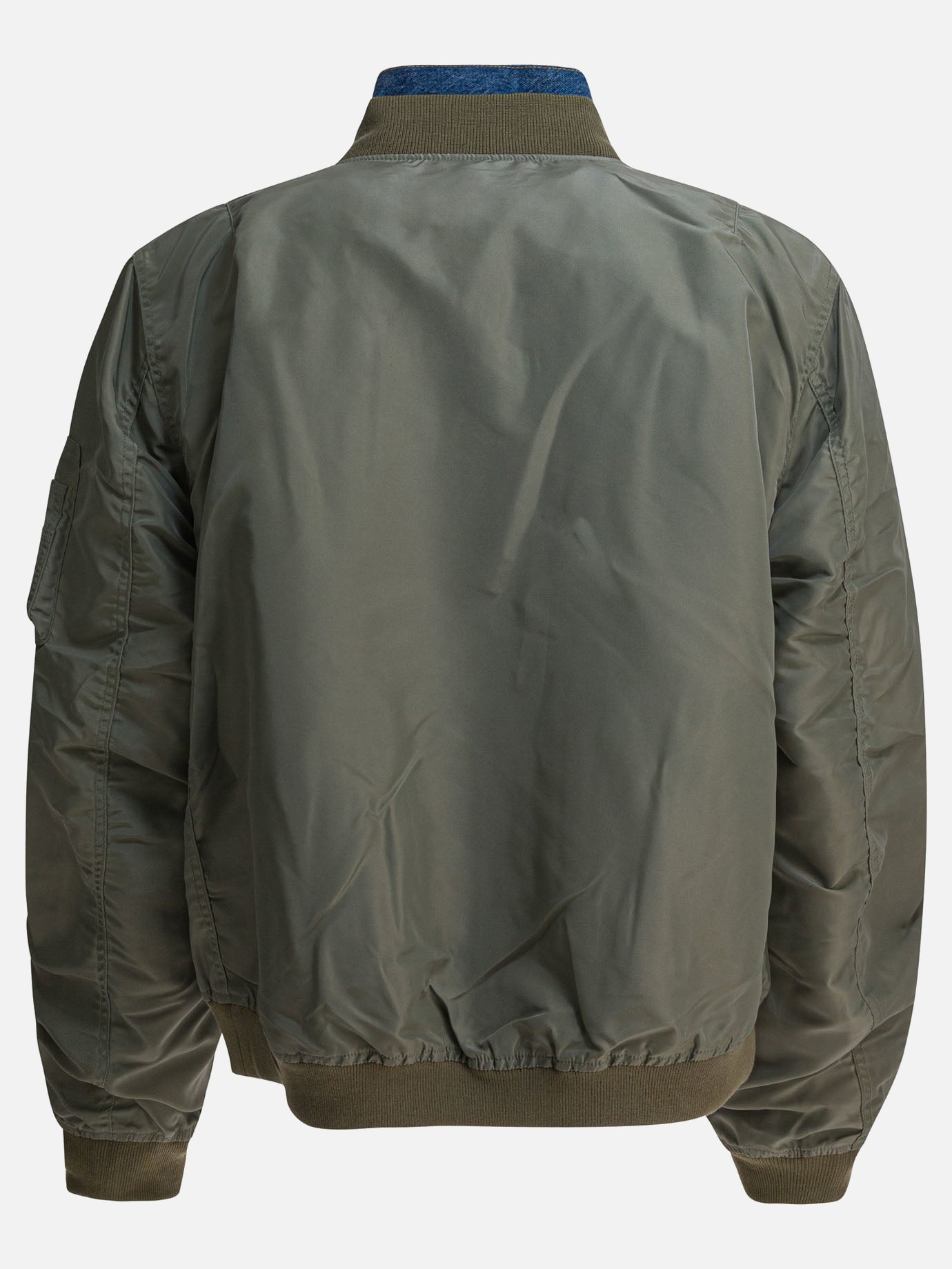 Bomber jackets Solid colour  Green - Sacai Men | PDP | VIETTI Online Store | Zoom-Modal_3

