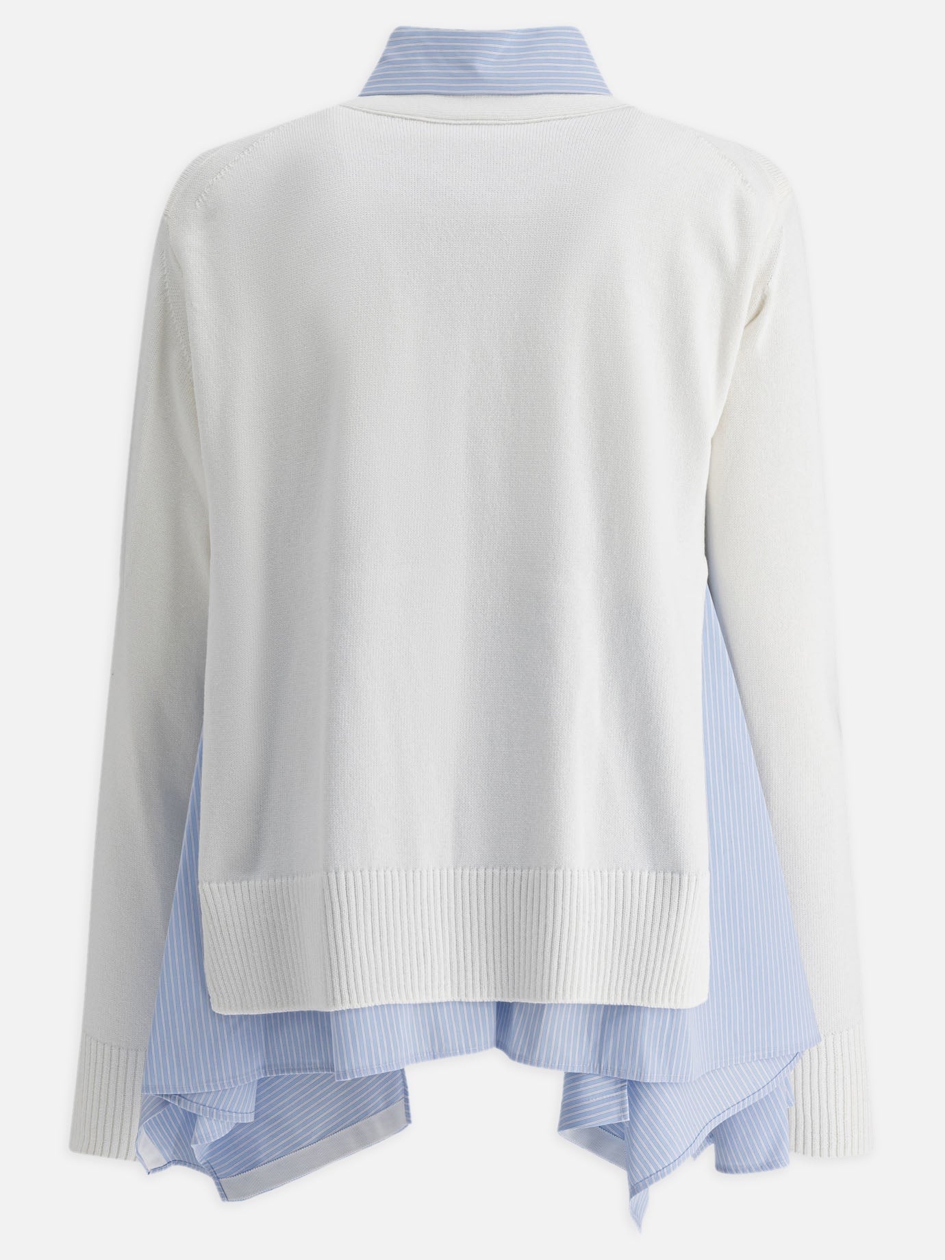 Sacai Cardigan a camicia 15570404_1 White thumbnail_2