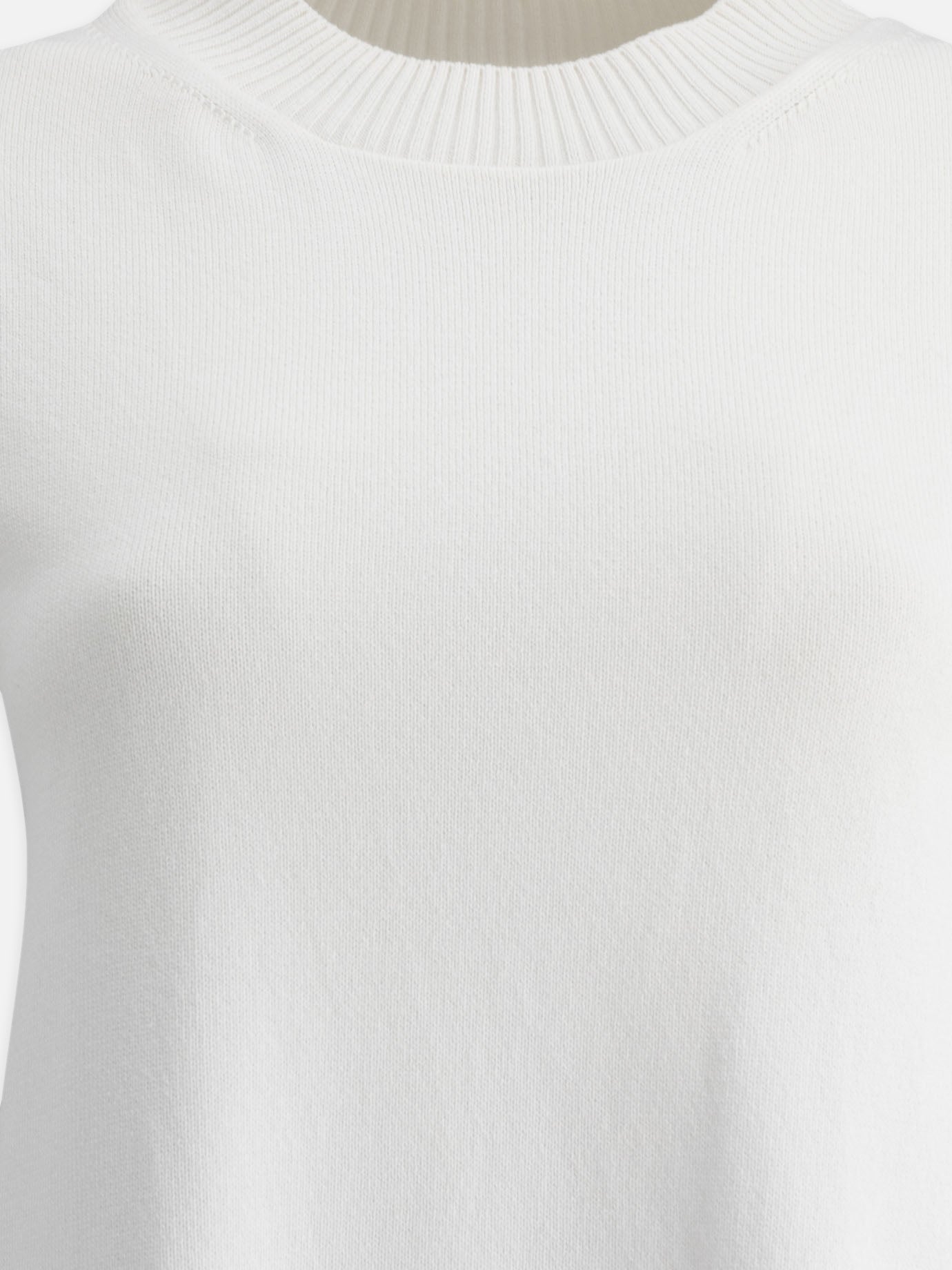 Sacai Abito in cotone e maglia 16887459_1 White thumbnail_3