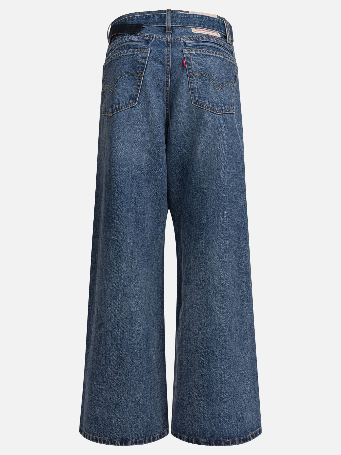 Jeans a gamba larga Denim  Blu - Sacai Uomo | PDP | VIETTI Online Store | thumbnail_2