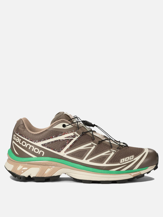 Sneaker basse 80% polyamide 20% leather 100% rubber  Marrone - Salomon Uomo | PDP | VIETTI Online Store 
