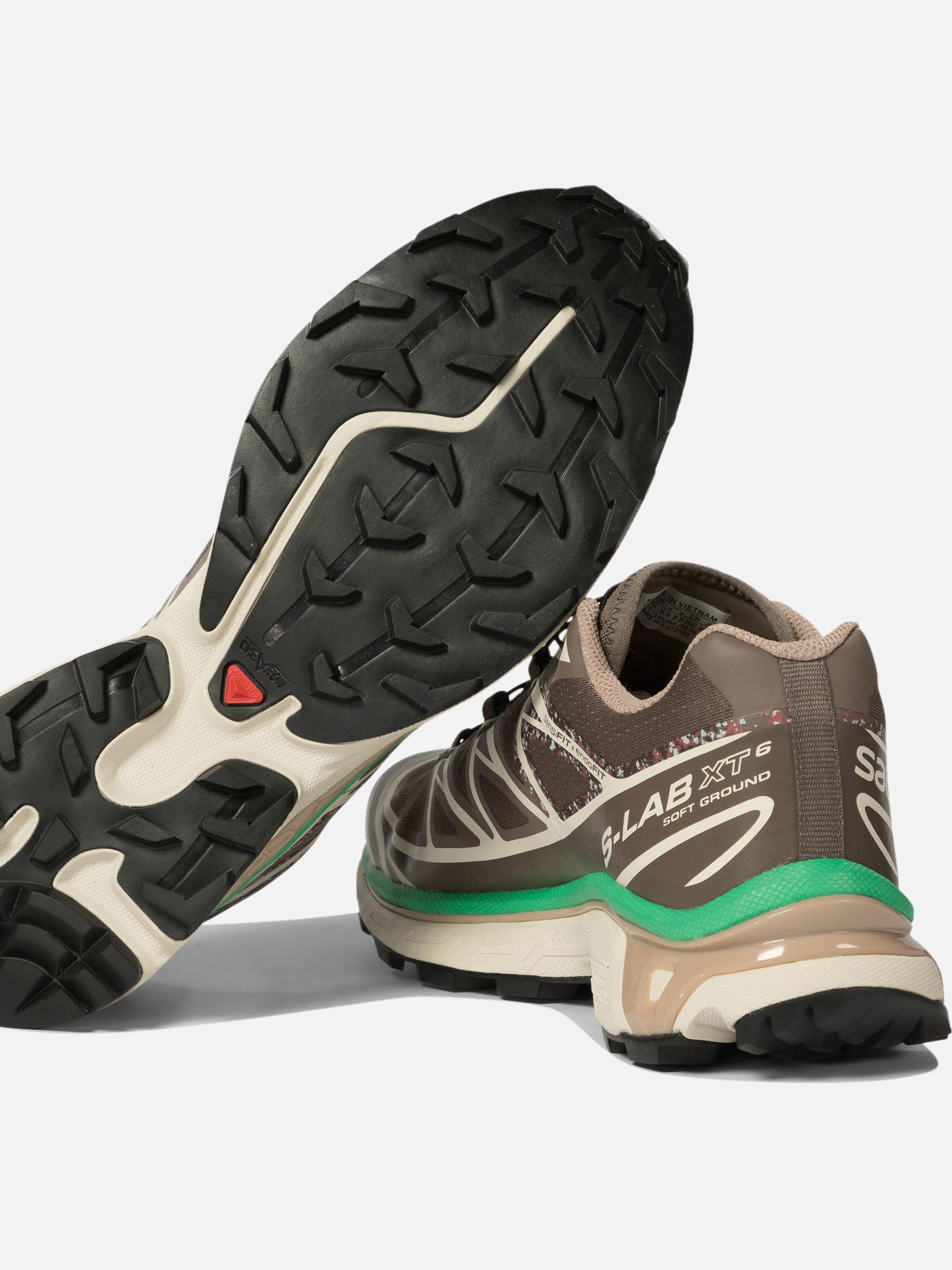 Sneaker basse 80% polyamide 20% leather 100% rubber  Marrone - Salomon Uomo | PDP | VIETTI Online Store | Zoom-Modal_5
