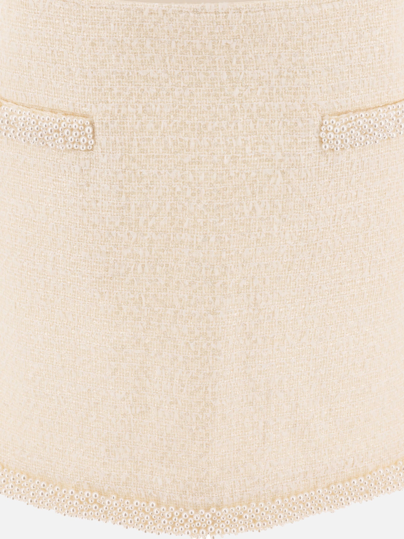 Miniskirts Solid colour  Beige - Self-portrait Women | PDP | VIETTI Online Store | Zoom-Modal_3

