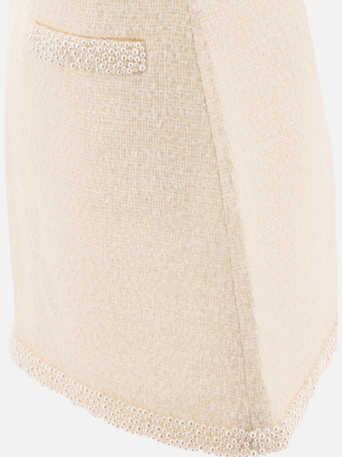 Miniskirts Solid colour  Beige - Self-portrait Women | PDP | VIETTI Online Store | thumbnail_4
