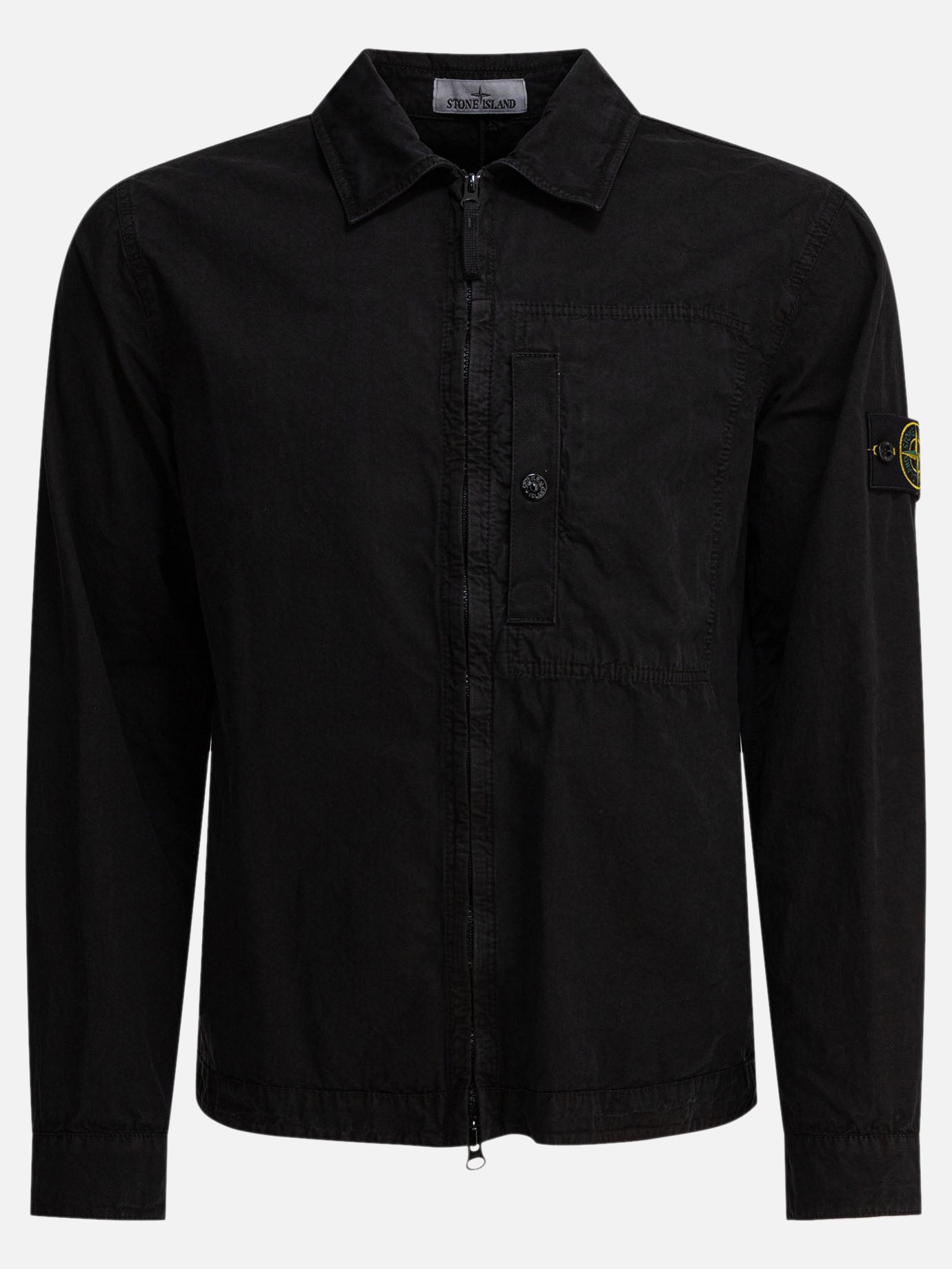 Overshirt jackets Logo  Black - Stone Island Men | PDP | VIETTI Online Store | Zoom-Modal
