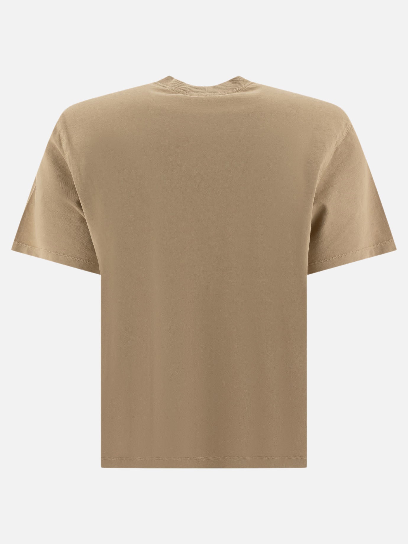 Crewneck t-shirts Logo  Brown - Stone Island Men | PDP | VIETTI Online Store | Zoom-Modal_2
