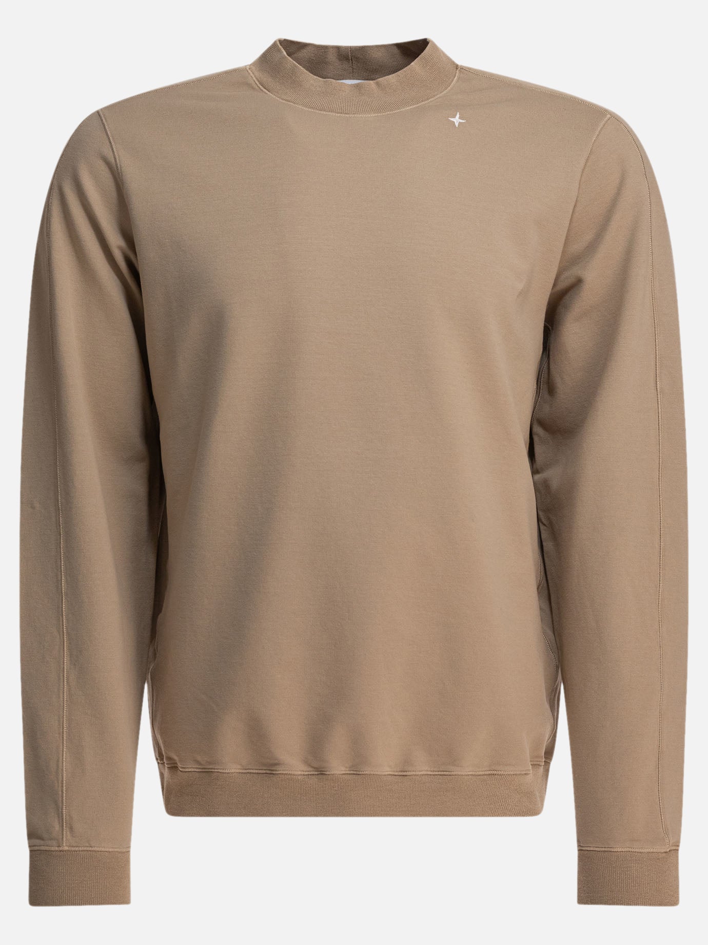 Stone Island Cotton fleece sweatshirt 23190202_M Beige thumbnail_1