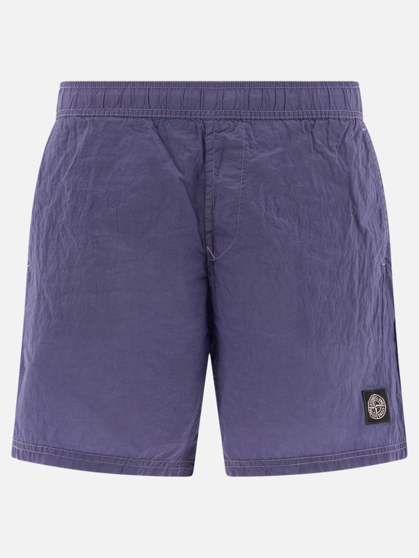 Swim shorts Logo  Purple - Stone Island Men | PDP | VIETTI Online Store | Zoom-Modal
