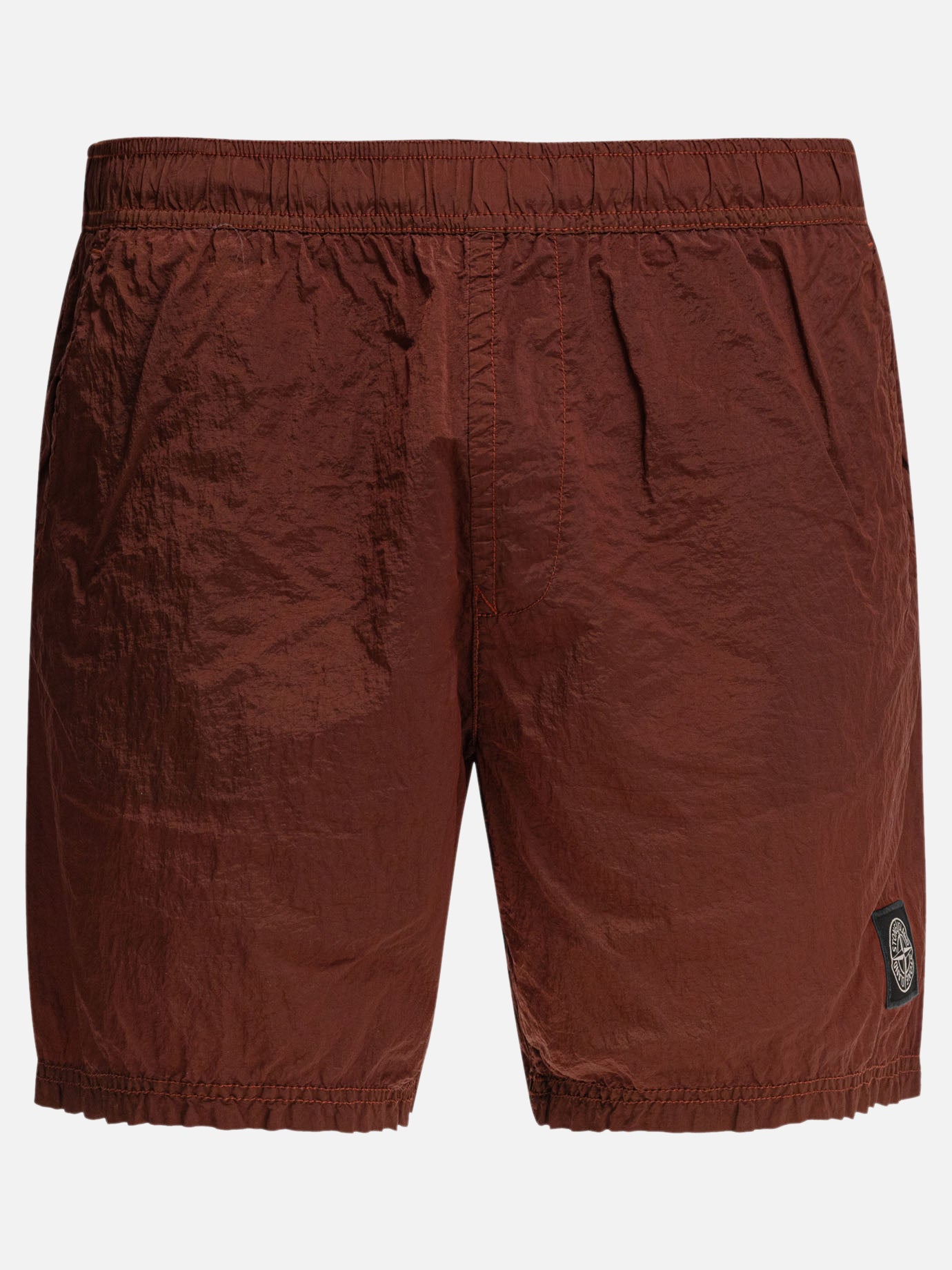 Swim shorts Logo  Bordeaux - Stone Island Men | PDP | VIETTI Online Store | thumbnail