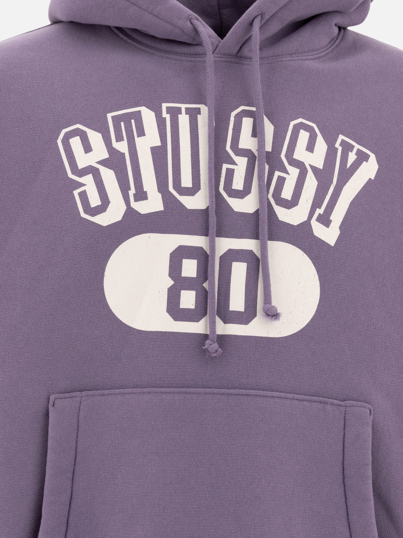 Stüssy "Relaxed 80" hoodie Purple