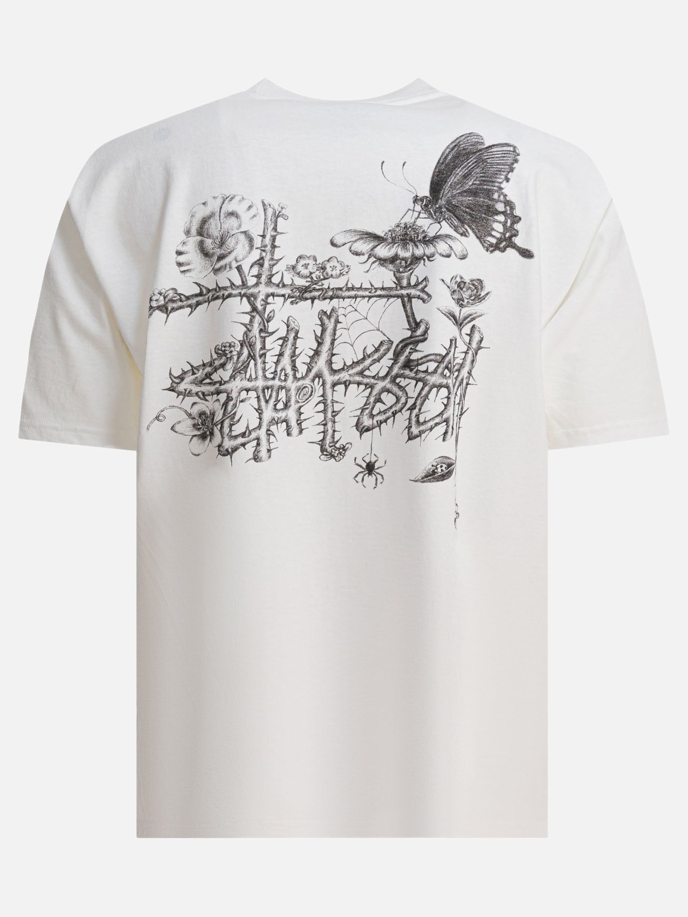 Crewneck t-shirts Logo  White - Stüssy Men | PDP | VIETTI Online Store | Zoom-Modal_2
