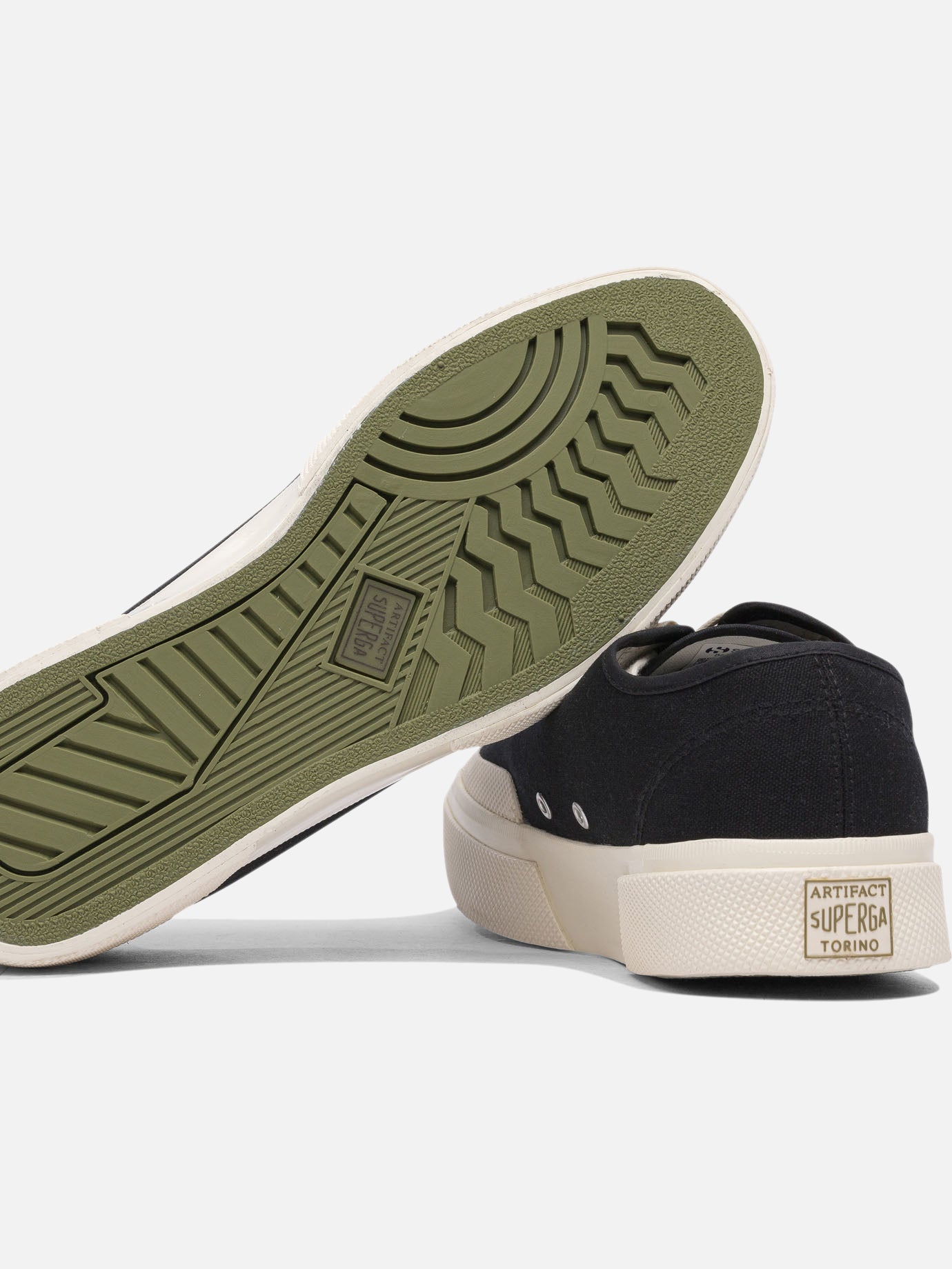 Low top sneakers 100% cotton - 100% rubber  Black - Superga Men | PDP | VIETTI Online Store | thumbnail_5