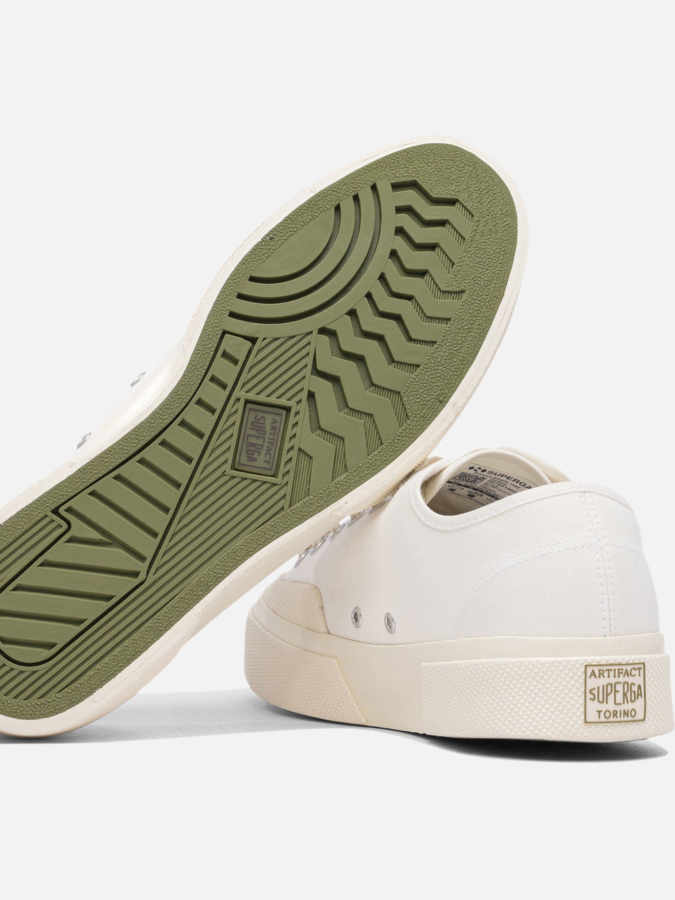 Low top sneakers 100% cotton - 100% rubber  White - Superga Men | PDP | VIETTI Online Store | thumbnail_5