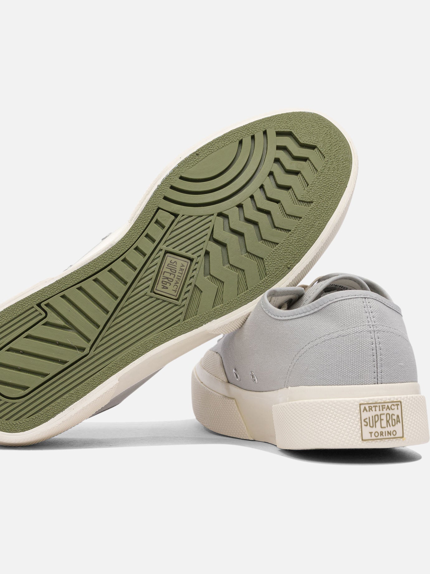 Low top sneakers 100% cotton - 100% rubber  Grey - Superga Men | PDP | VIETTI Online Store | thumbnail_5
