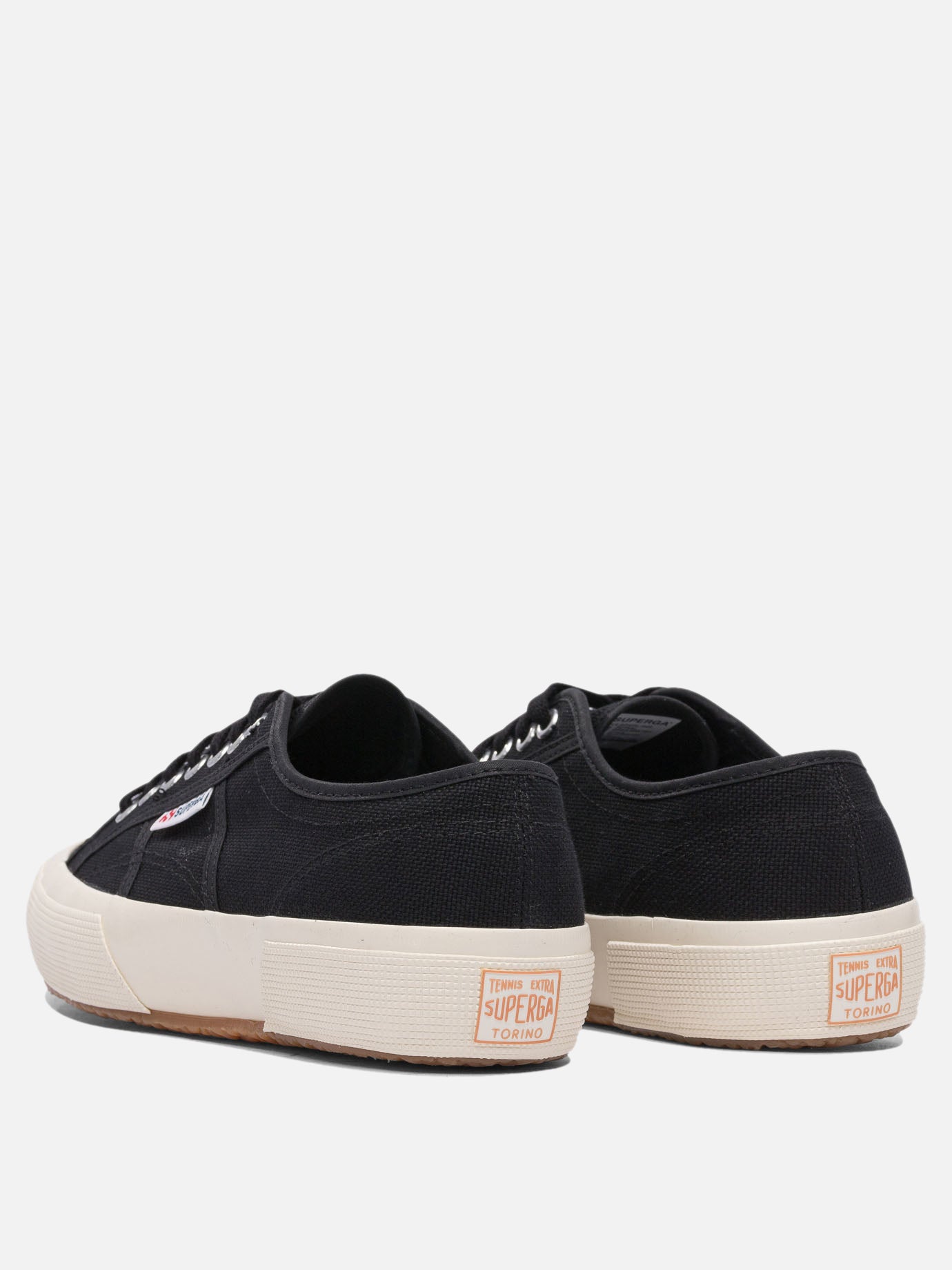 Low top sneakers 100% cotton - 100% rubber  Black - Superga Men | PDP | VIETTI Online Store | thumbnail_4