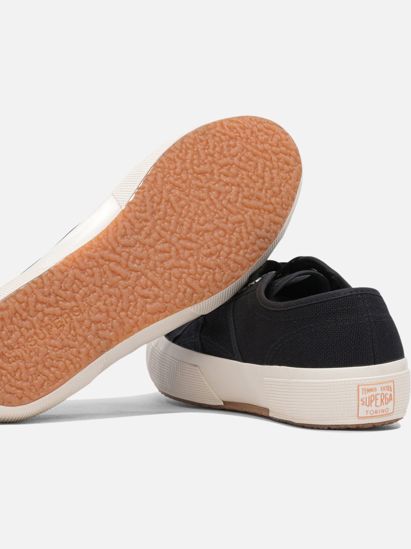 Low top sneakers 100% cotton - 100% rubber  Black - Superga Men | PDP | VIETTI Online Store | thumbnail_5