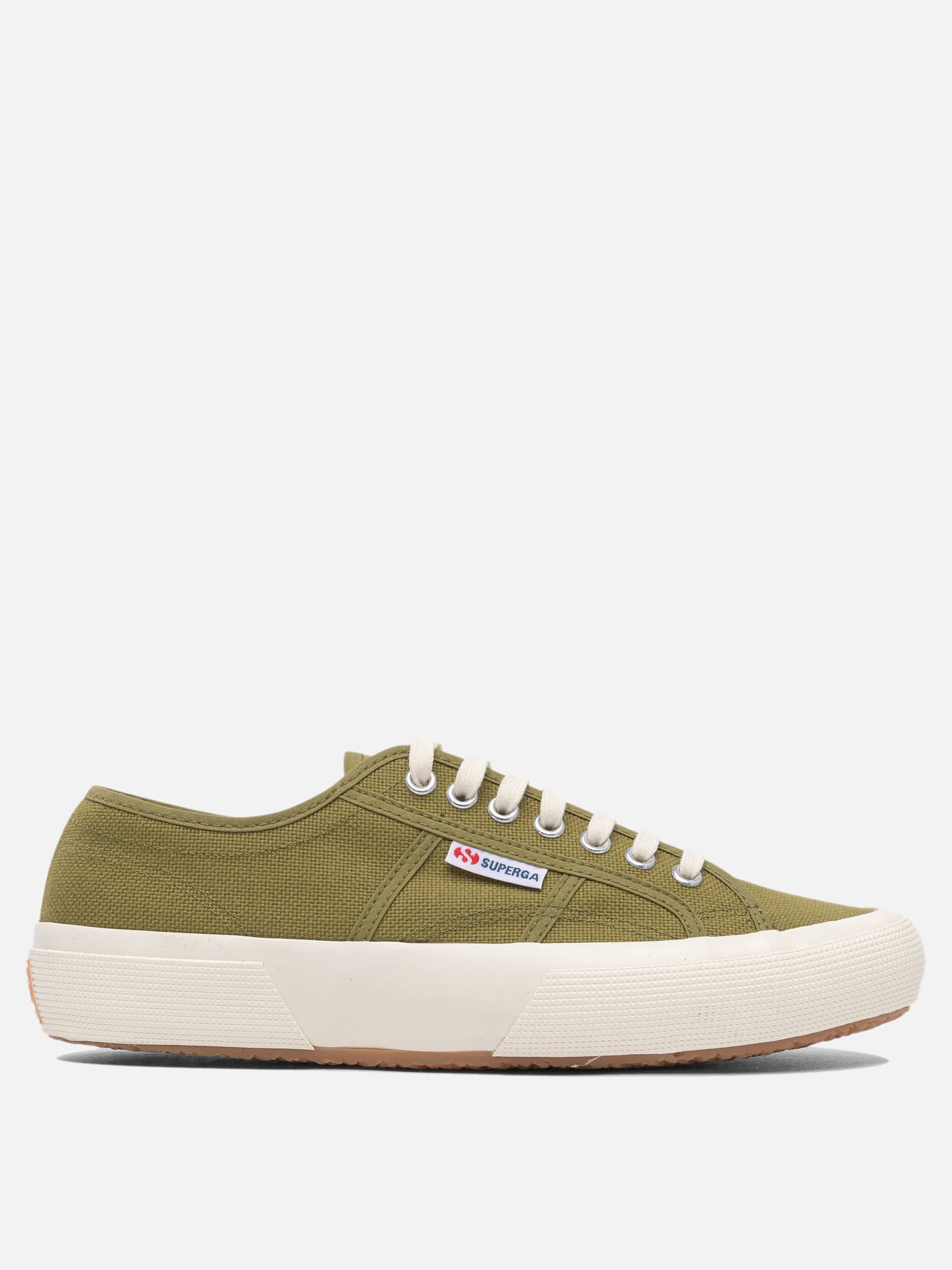 Sneaker basse 100% cotton - 100% rubber  Verde - Superga Uomo | PDP | VIETTI Online Store | thumbnail
